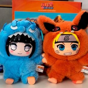 TOP TOY Naruto Beast Party Series Plush Blind
Box Confirmed Labubu Naruto x2